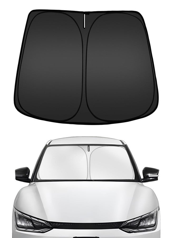 ARISMOTOR Windshield Sun Shade for Kia Stinger 2018-2023, Custom Fit Foldable Front Window Sunshade Sun Visor Protector, Block UV Rays Keep Your Car Cooler - Image 1
